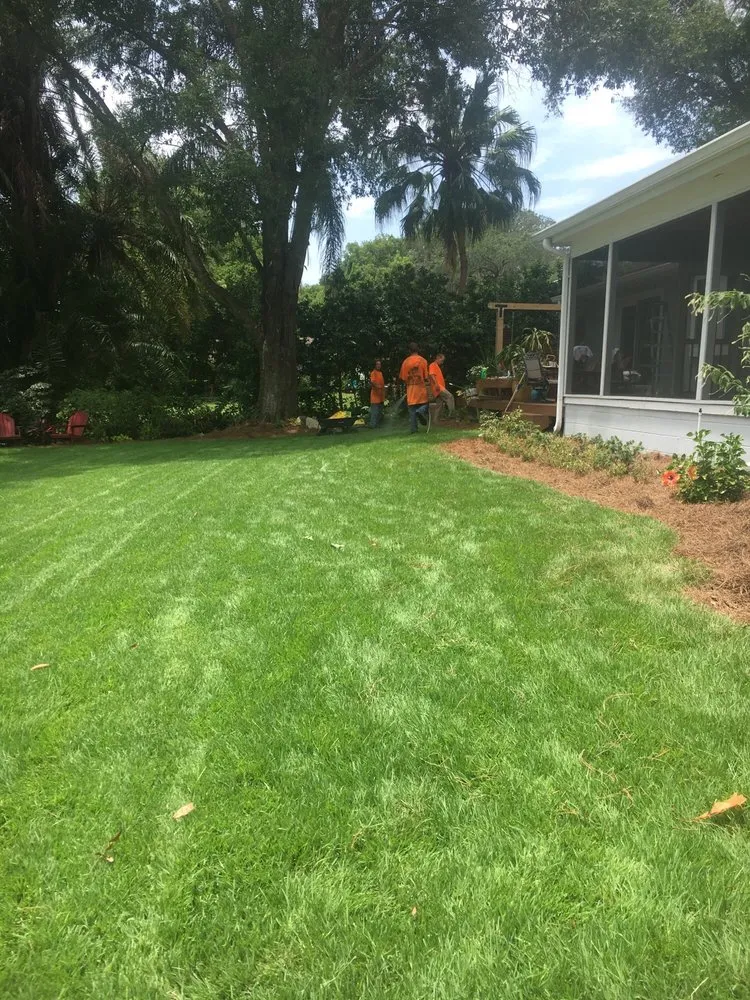 Custom lawn care service in Orlando, FL by Big T's Lawn Care