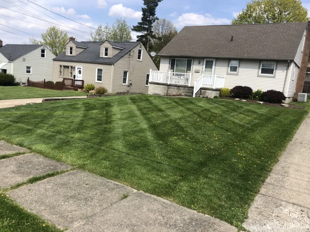 Expert landscape design for residential properties in Youngstown, OH by BigDawg's Lawncare