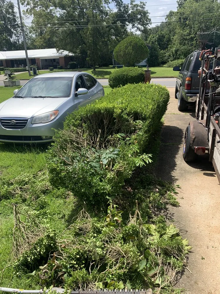 Local lawn mowing service with custom design in Gretna, FL by BigDracoo