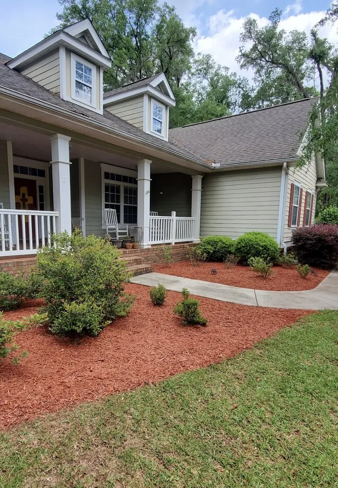 Expert lawn mowing service with custom design in Tallahassee, FL by Bigfoot Lawn Care