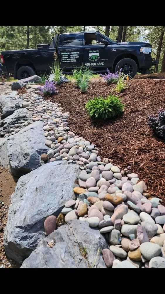 Custom lawn care service for homes in Bigfork, MT by Bigfork Lawn & Fence