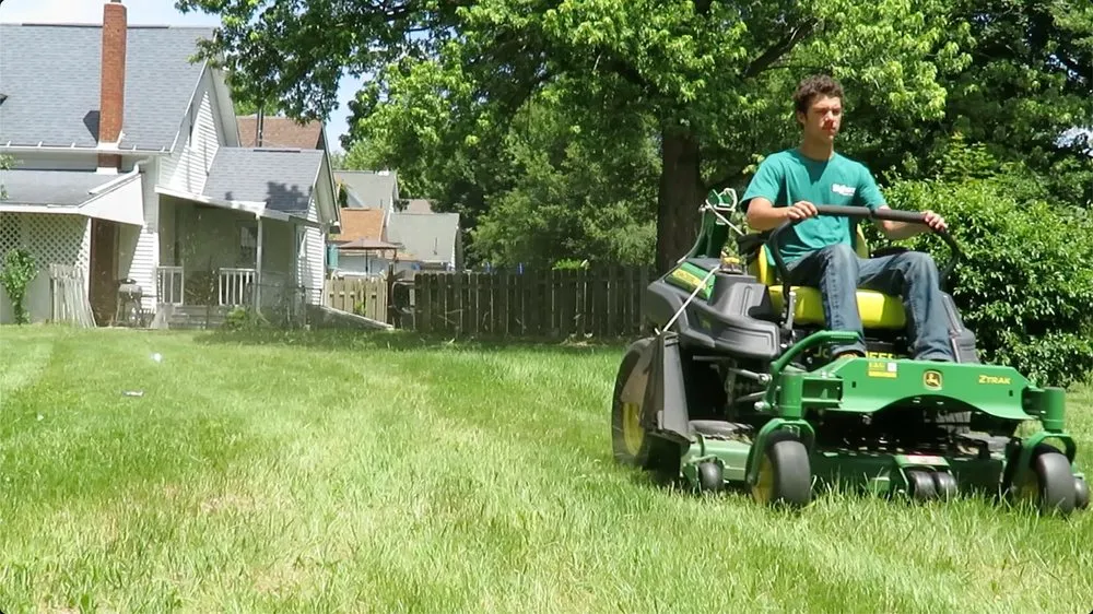 Custom lawn mowing service in Manchester, MI by Bighorn Outdoor Services