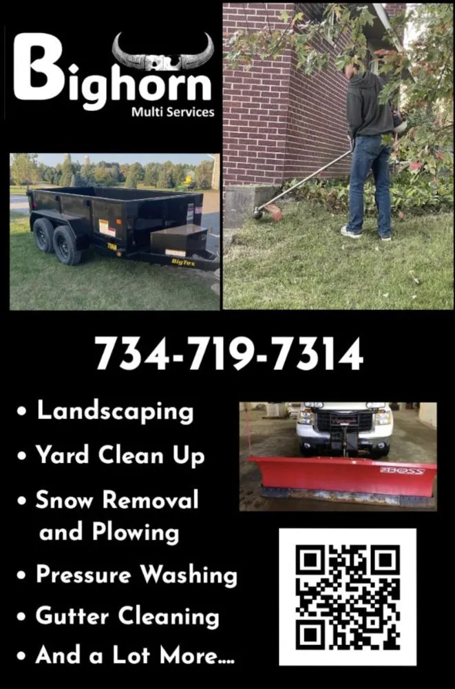 Custom landscape design in Manchester, MI by Bighorn Outdoor Services