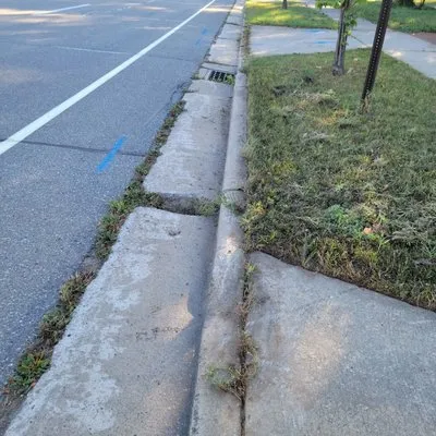 Bike Train Lawn Care Logo