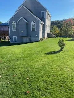 Custom landscape design for year-round maintenance across Fitchburg, MA - Bilino General Services