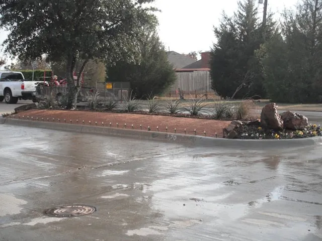 Custom yard maintenance for outdoor upgrades in Denison, TX by Bill Kennedy Landscape