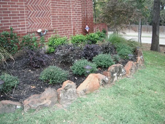 Professional garden landscaping for year-round maintenance in Denison, TX by Bill Kennedy Landscape