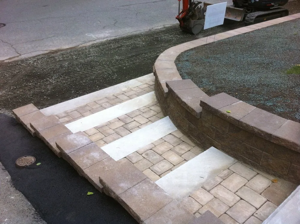 Affordable landscape design with custom design in Denville, NJ by Bill LaFlesh Landscaping