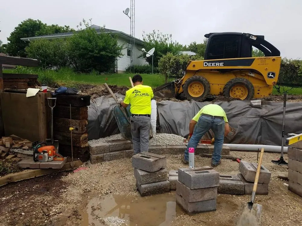 Custom landscape design in DeKalb, IL by Bill n' Sons Landscaping