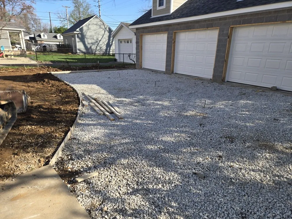 Expert outdoor landscaping with custom design in Palmyra, IN by Bill Wilson Concrete