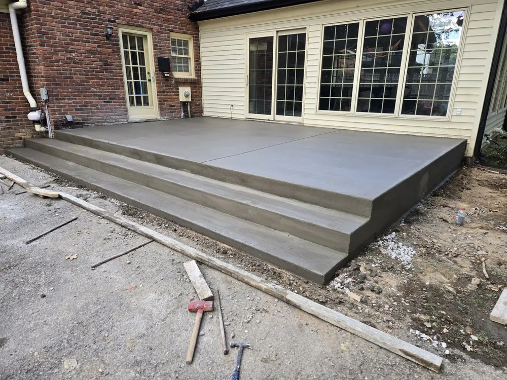 Reliable landscape installation in Palmyra, IN by Bill Wilson Concrete