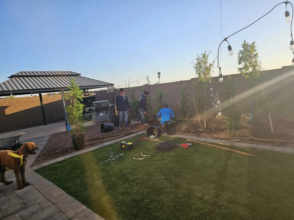 Reliable landscape installation experts serving Phoenix, AZ - Billionaire Landscape Hardscape