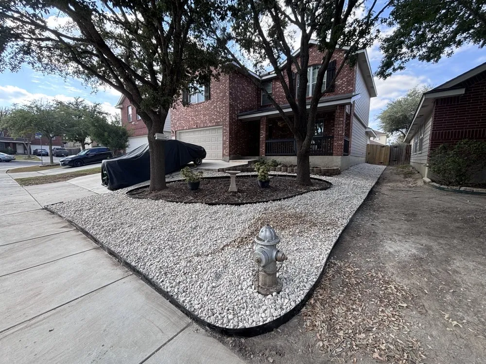 Local outdoor landscaping near you across New Braunfels, TX - Billo Goat Lawn and Design