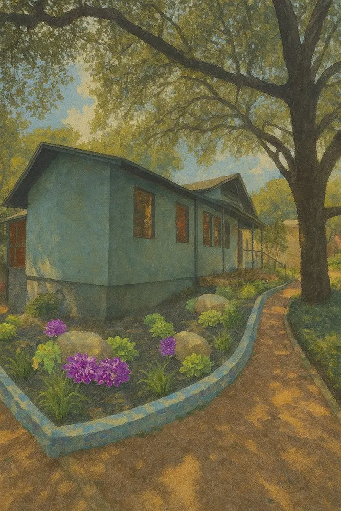 Local lawn care service for residential properties in New Braunfels, TX by Billo Goat Lawn and Design