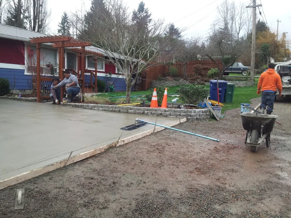 Local outdoor landscaping near you in Seattle, WA by Bill's Concrete & Masonry
