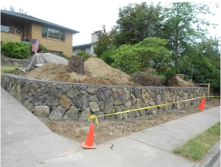 Expert yard cleanup service for homes in Seattle, WA by Bill's Concrete & Masonry
