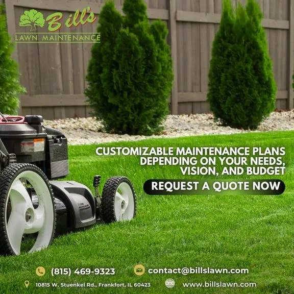 Top-rated lawn mowing service experts serving Frankfort, IL - Bill's Lawn Maintenance & Landscaping