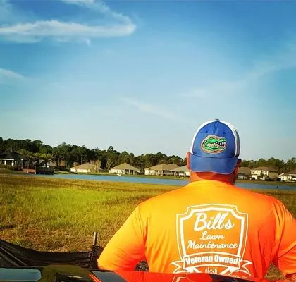 Bill's Lawn Maintenance Logo