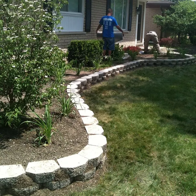 Professional residential landscaping in Canton, MI by Bill's Outdoor Care