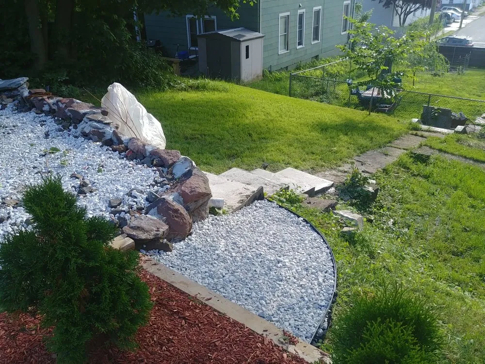 Professional yard cleanup service for outdoor upgrades in Meriden, CT by Billy C's A Cut Above Home Improvement Solutions