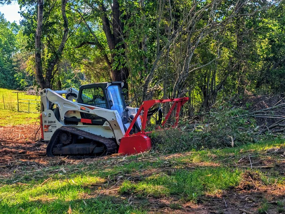 Expert yard maintenance in Casar, NC by BillyGoat Mulching
