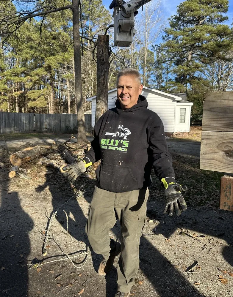 Professional residential landscaping in Greenville, NC by Billy's Tree Services