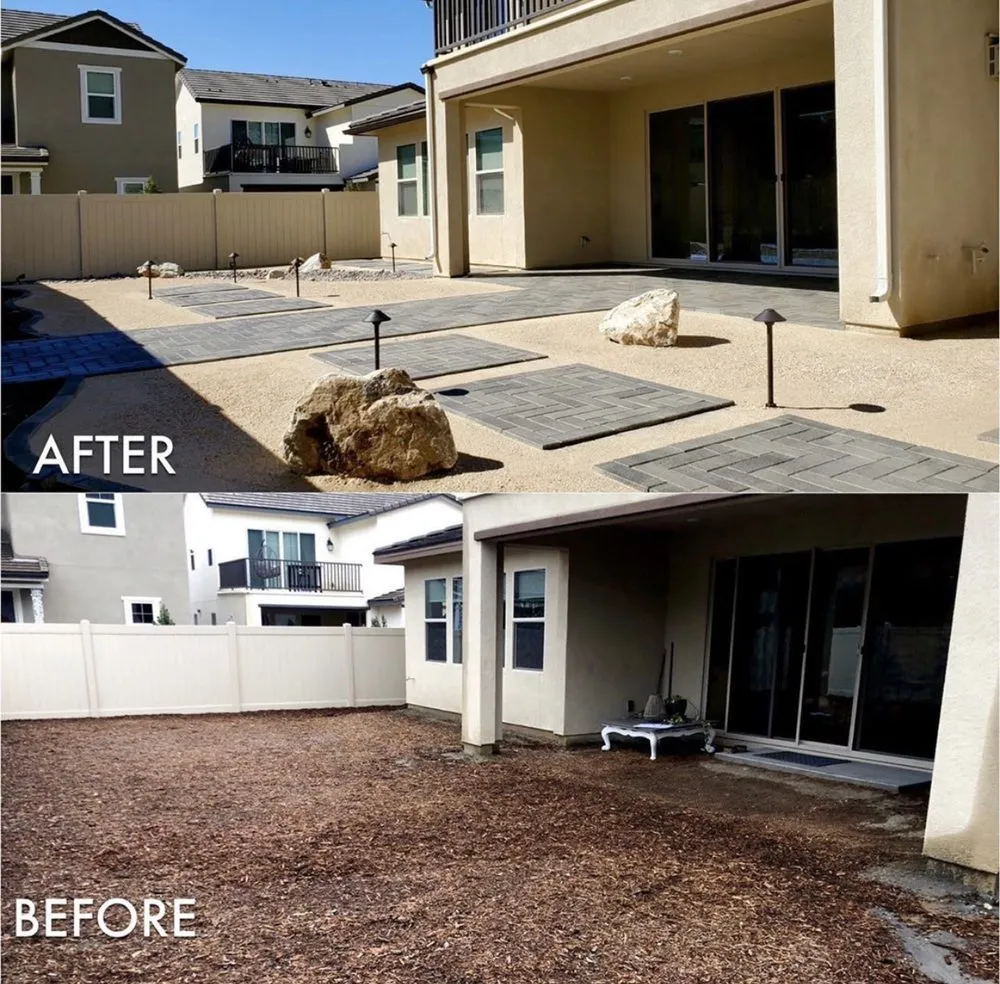 Local landscape installation with custom design in Beverly Hills, CA by Biltright Turf