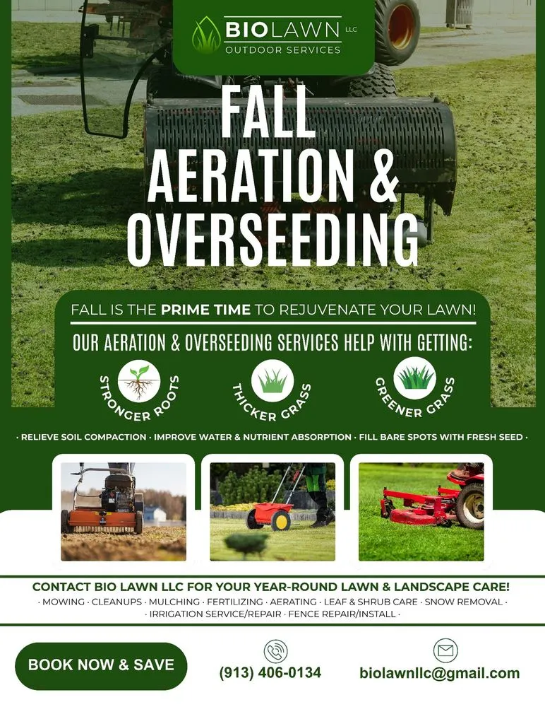 Local garden landscaping in Lenexa, KS by BIO Lawn