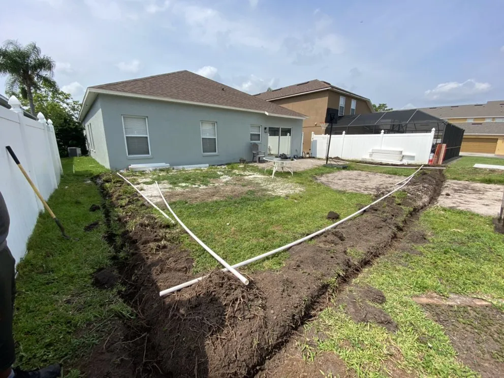 Professional garden landscaping for homes in Sanford, FL by Bioland Landscaping