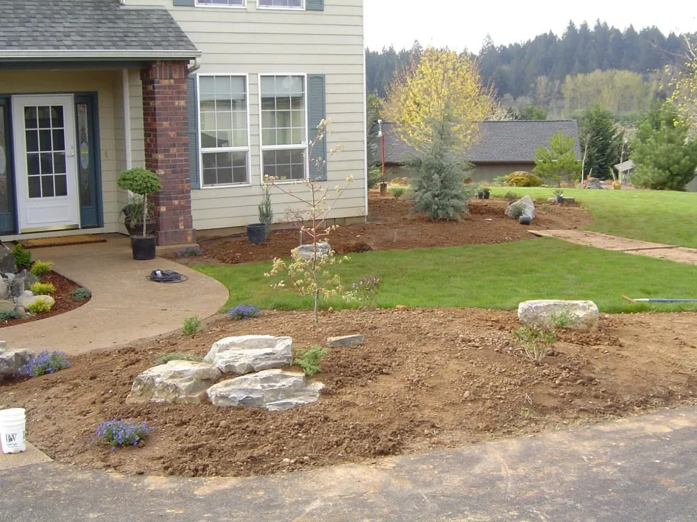 Professional landscape installation in Salem, OR - Birch Landscape