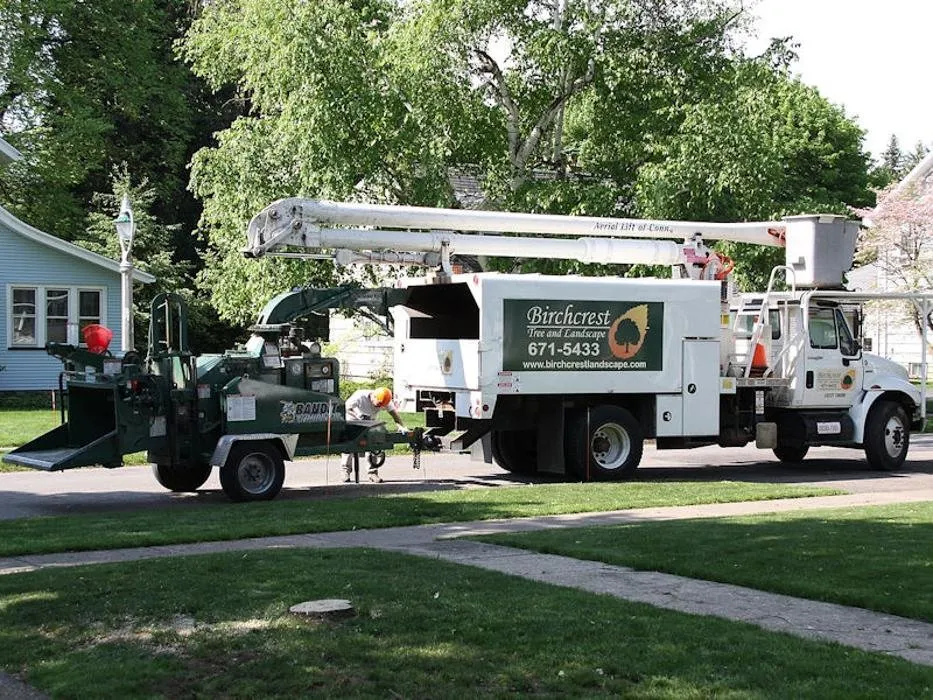 Custom garden landscaping in Rochester, NY by Birchcrest Tree & Landscape