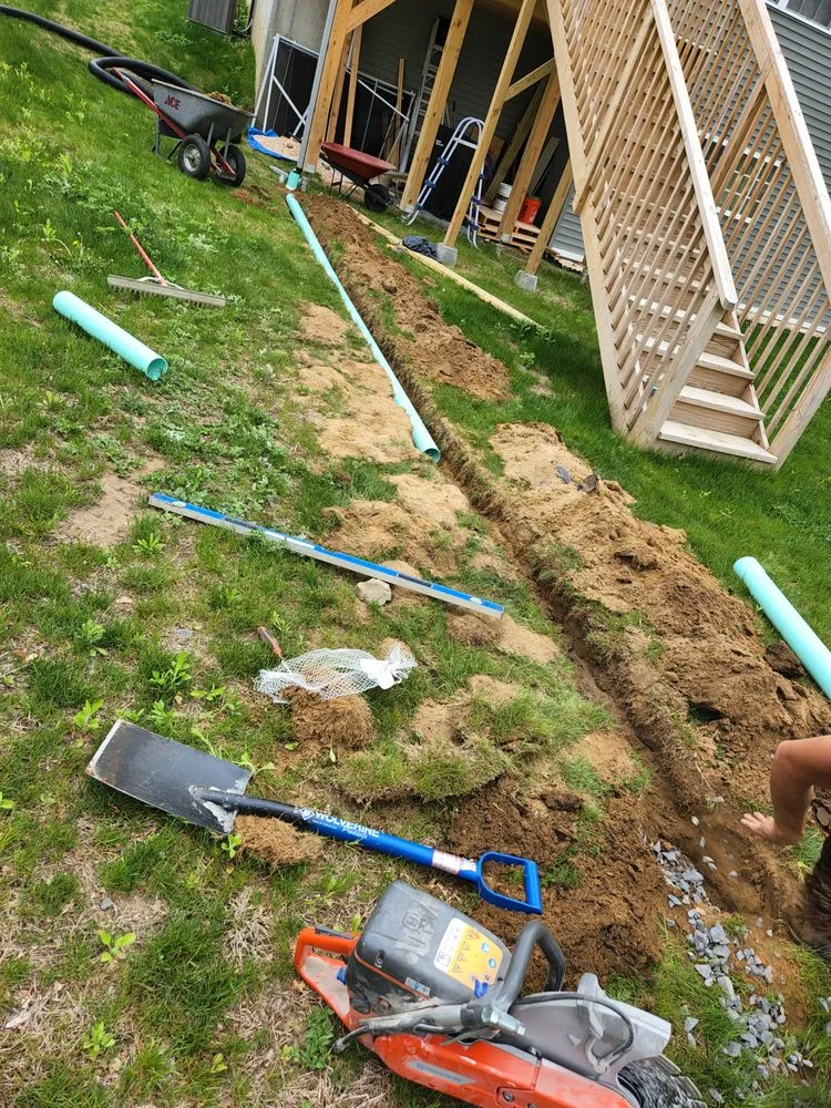 Custom residential landscaping in Glenville, NY by Birch's Landscaping