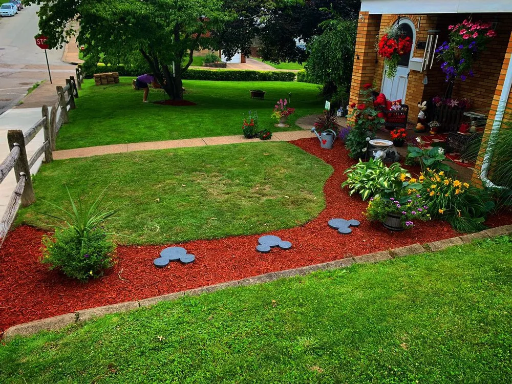Expert outdoor landscaping in Lower Burrell, PA by Bird Dog Landscape Construction