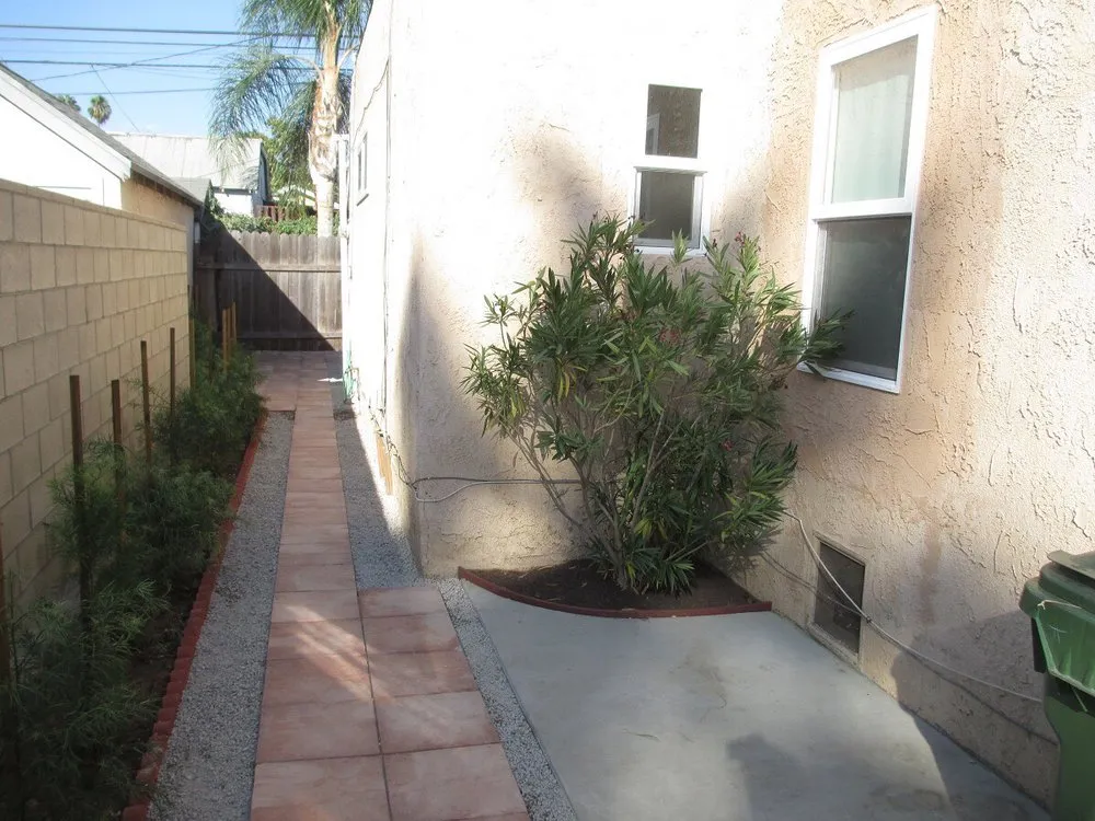 Professional yard cleanup service with custom design in Monrovia, CA by Bird of Paradise Landscape