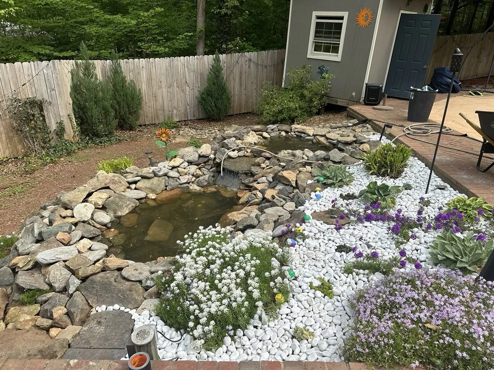 Professional landscape design with custom design across Burlington, NC - Bird’s Plant Care and Services