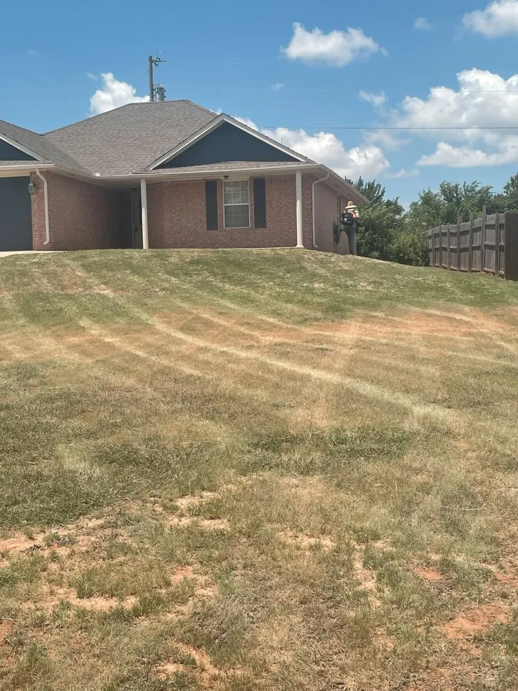 Professional yard maintenance in Purcell, OK - Birdsong Property Designs