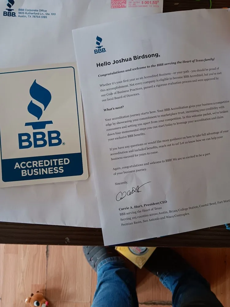 Custom lawn care service for homes across Kingsland, TX - Birdsong's Lawn Services