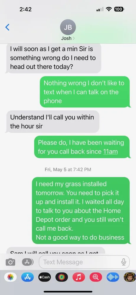 Reliable landscape design in Kingsland, TX by Birdsong's Lawn Services