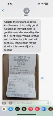 Birdsong's Lawn Services Logo