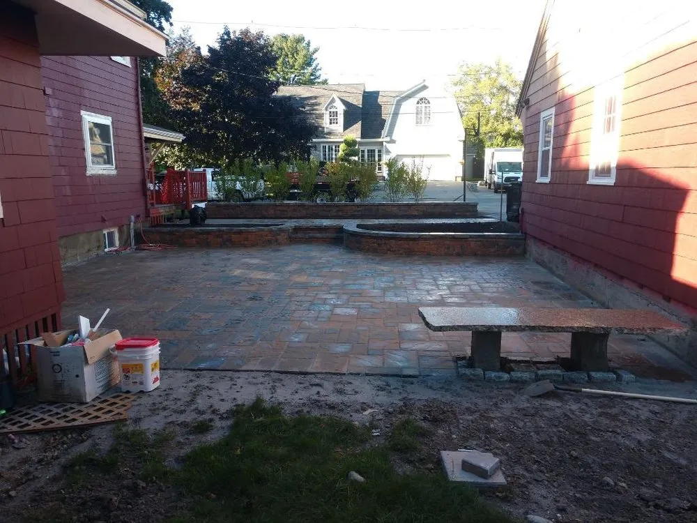 Professional yard cleanup service in Danvers, MA by Birmingham Landscape Construction