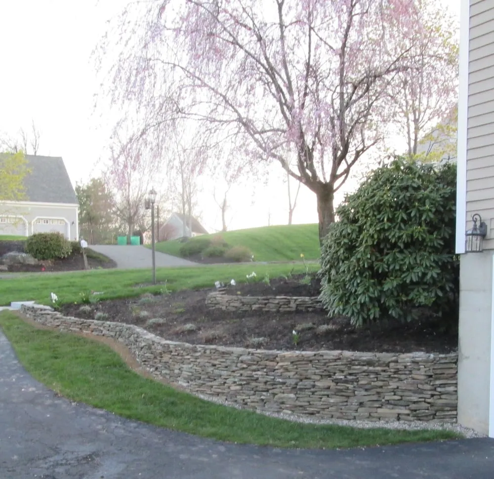 Top-rated landscape installation for beautiful yards in Danvers, MA by Birmingham Landscape Construction