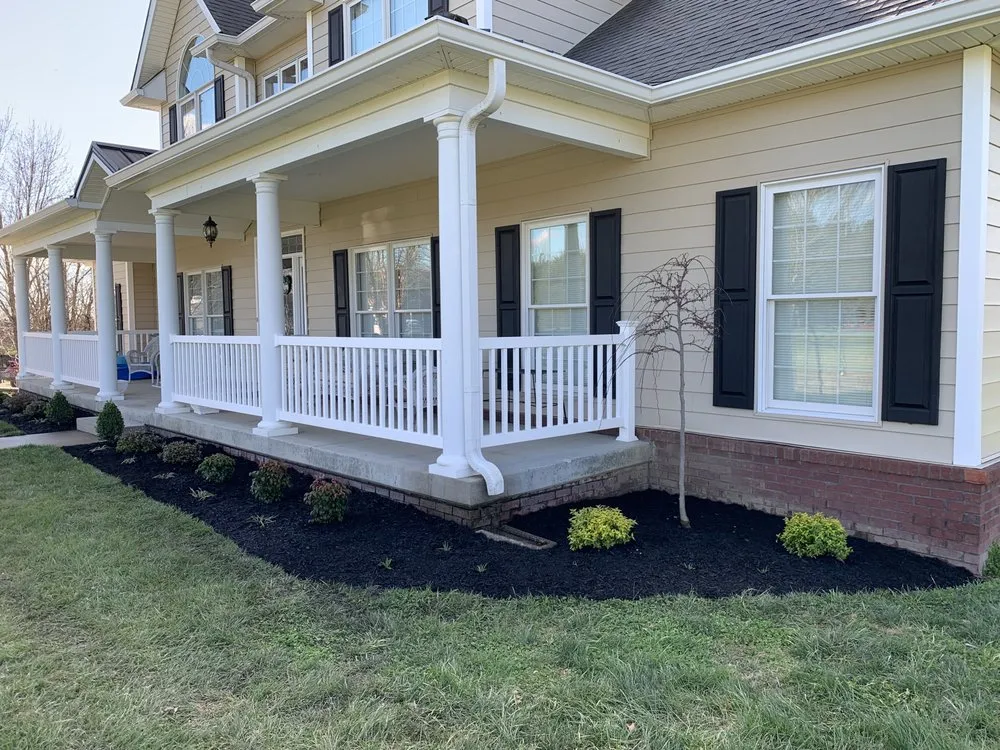 Professional garden landscaping for homes across Louisville, KY - Bischoff Outdoor Services