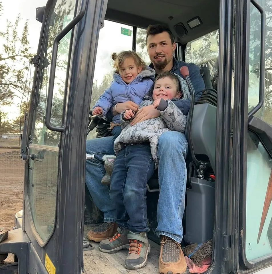 Custom outdoor landscaping in Terrebonne, OR by Bison Creek Company