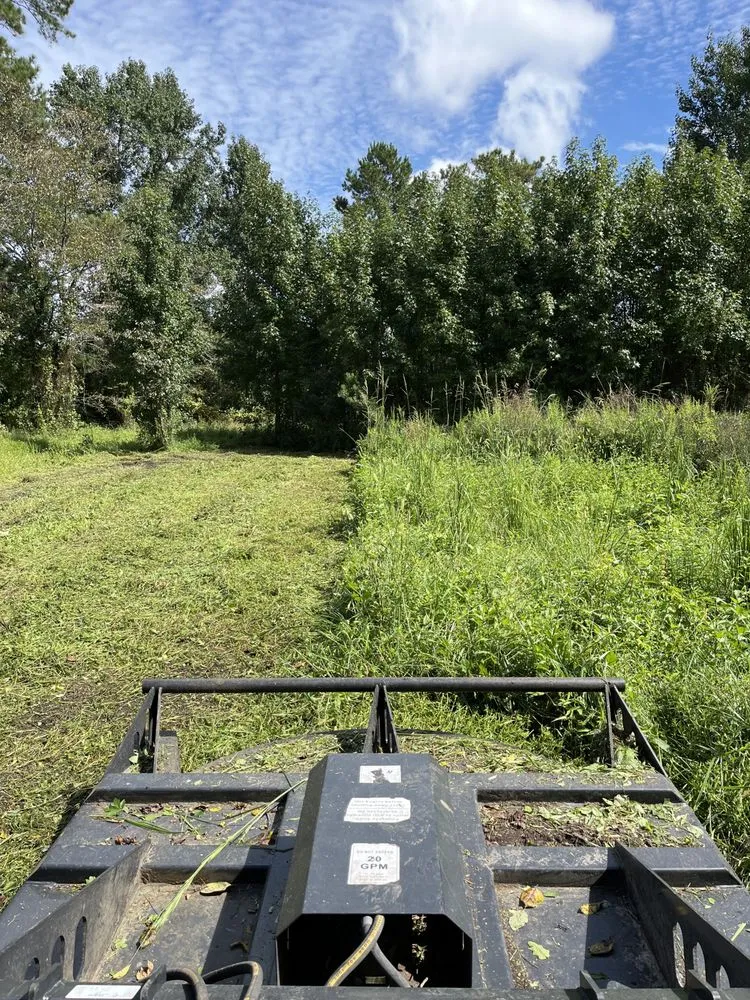 Expert residential landscaping in Lumberton, NC by BISON Land Professionals