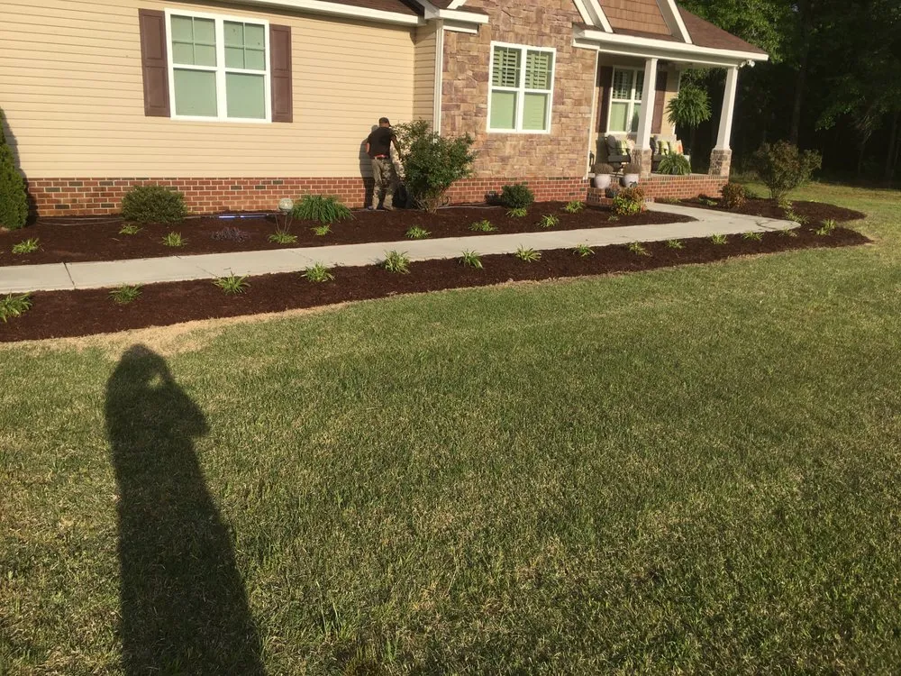 Top-rated yard maintenance with custom design in Lumberton, NC by BISON Land Professionals