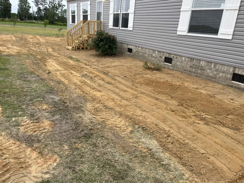 Reliable landscaping services for residential properties across Lumberton, NC - BISON Land Professionals