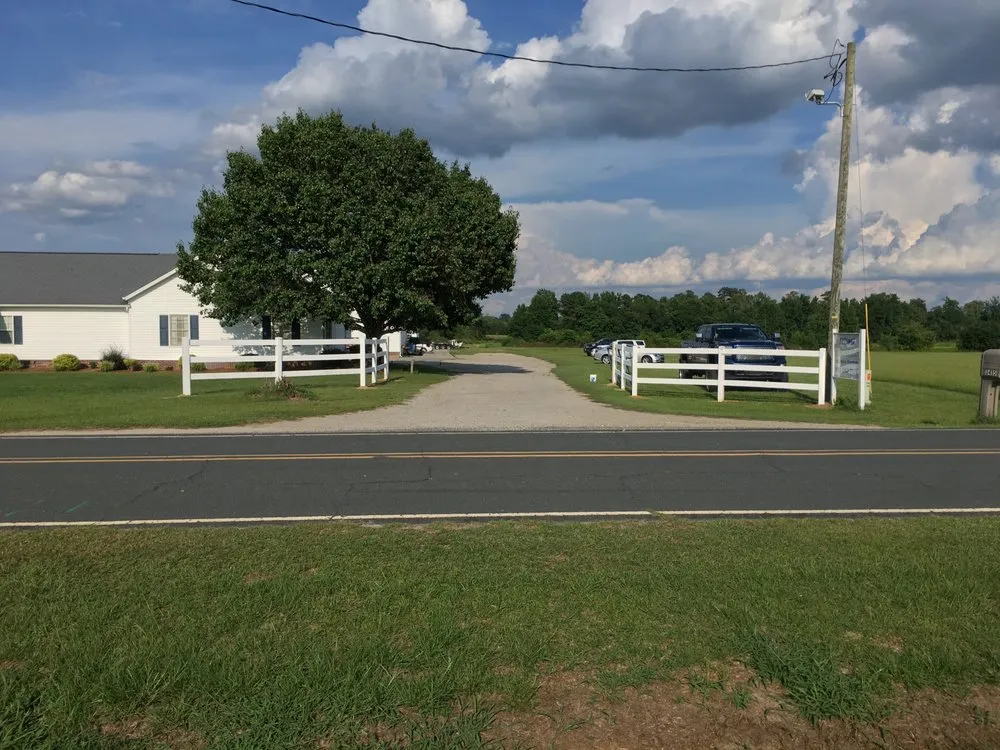 Local landscape installation in Lumberton, NC by BISON Land Professionals
