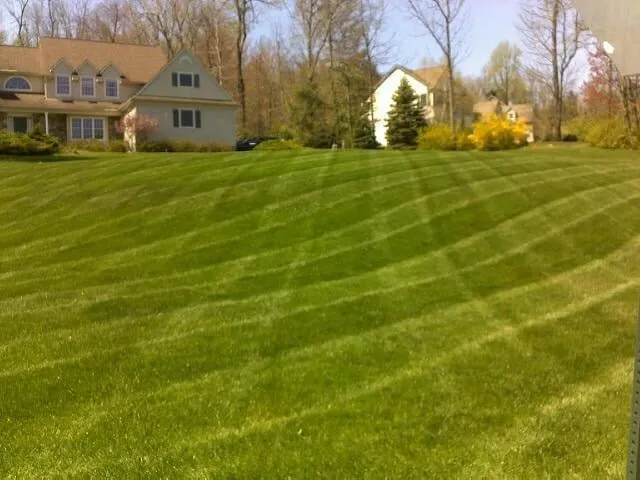 Custom lawn mowing service for residential properties across Branchville, NJ - Bit's Lawn & Garden