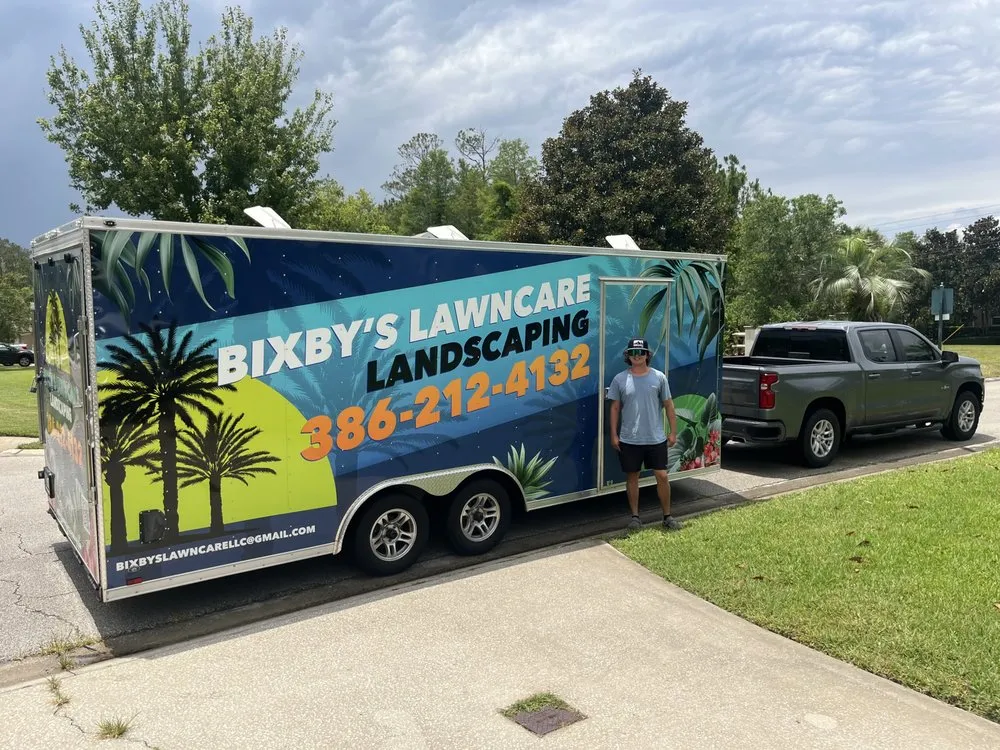 Affordable outdoor landscaping in Ormond Beach, FL by Bixby’s Lawn Care