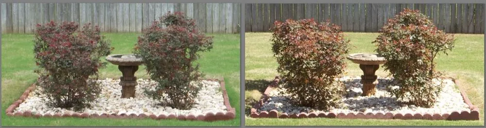 Affordable garden landscaping with custom design across Prattville, AL - Bixler's Lawn Service